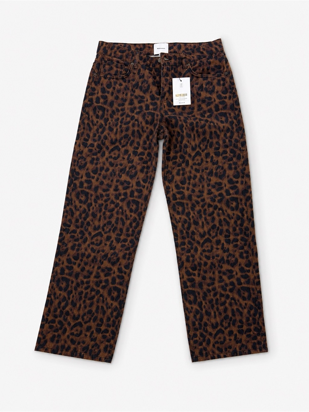 Leopard Print Reformation Charlee Jeans 29